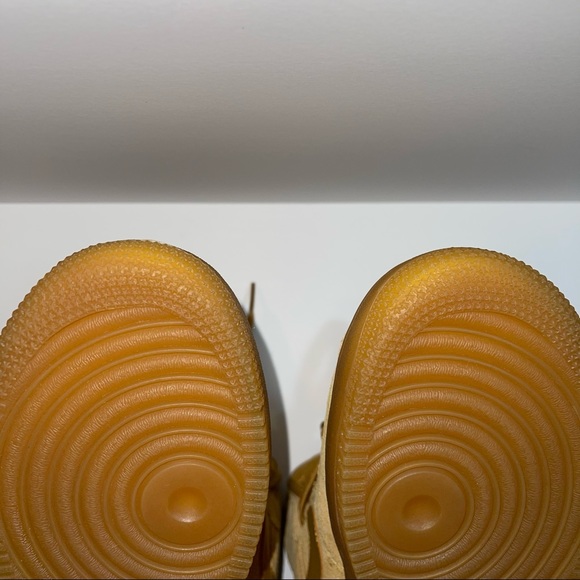 Nike Air Force 1 High LV8 GS Youth AF1 Wheat 🌾 Gum Light Brown #K0262700 *NO📦 - Picture 14 of 16